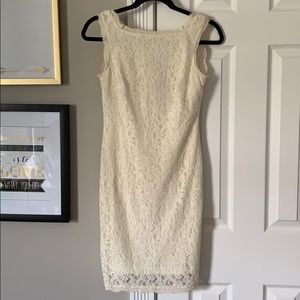 Cream Cache Dress